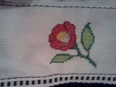 Pano com Rosa